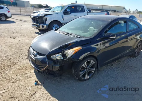 2013 Hyundai Elantra Se from USA, damaged, VIN KMHDH6AE7DU019307